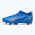 PUMA Ultra 6 Match FG/AG Jr Kinder-Fußballschuhe ultra blau/puma weiß/glühend rot 8