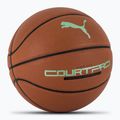 PUMA teamJAWS Court Pro Basketball Leder braun/dunkel Schatten Größe 7 2