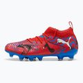 PUMA Future 8 Match Playmakers FG/AG Jr Kinder Fußballschuhe puma rot/puma schwarz/ultra blau/pink pixel