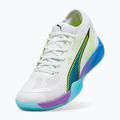 Handballschuhe PUMA Eliminate Nitro SQD 4 Game On puma white/glowing red/ultra blue 10