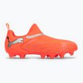 Kinder-Fußballschuhe PUMA Future 9 Match LL FG/AG Jr glowing red/puma white/puma black/puma silver 2