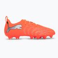 Kinder-Fußballschuhe PUMA Future 9 Play FG/AG Jr glowing red/puma white/puma black/puma silver 2