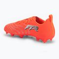 Kinder-Fußballschuhe PUMA Future 9 Play FG/AG Jr glowing red/puma white/puma black/puma silver 3