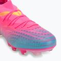 Fußballschuhe PUMA Future 9 Match FG/AG poison pink/puma white/sun stream/bright aqua/puma black 7