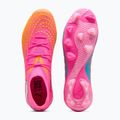 Fußballschuhe PUMA Future 9 Match FG/AG poison pink/puma white/sun stream/bright aqua/puma black 3