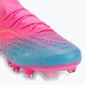 Fußballschuhe PUMA Future 9 Match Fusion FG/AG poison pink/puma white/sun stream/bright aqua/puma black 7