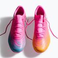 Fußballschuhe PUMA Future 9 Match Fusion FG/AG poison pink/puma white/sun stream/bright aqua/puma black 5