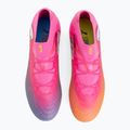 Kinder Fußballschuhe PUMA Future 9 Pro FG/AG Jr poison pink/puma wht/sun stream/bright aqua/puma blk 5