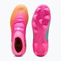Kinder Fußballschuhe PUMA Future 9 Pro FG/AG Jr poison pink/puma wht/sun stream/bright aqua/puma blk 5