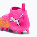 Kinder Fußballschuhe PUMA Future 9 Match FG/AG Jr poison pink/puma white/sun stream/bright aqua/puma black 5