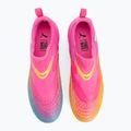 Kinder Fußballschuhe PUMA Future 9 Match LL FG/AG Jr poison pink/puma white/sun stream/bright aqua/puma black 5
