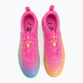 Kinder Fußballschuhe PUMA Future 9 Play FG/AG Jr poison pink/puma white/sun stream/bright aqua/puma black 5