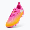 Kinder Fußballschuhe PUMA Future 9 Play FG/AG Jr poison pink/puma white/sun stream/bright aqua/puma black