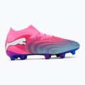 Fußballschuhe PUMA Future 9 Ultimate FG poison pink/puma wht/sun stream/bright aqua/puma blk 2