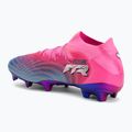 Fußballschuhe PUMA Future 9 Ultimate FG poison pink/puma wht/sun stream/bright aqua/puma blk 3