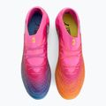 Fußballschuhe PUMA Future 9 Ultimate FG poison pink/puma wht/sun stream/bright aqua/puma blk 5
