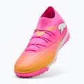 Fußballschuhe PUMA Future 9 Match TT poison pink/puma white/sun stream/bright aqua/puma black 4