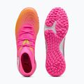 Fußballschuhe PUMA Future 9 Match TT poison pink/puma white/sun stream/bright aqua/puma black 5