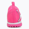 Kinder Fußballschuhe PUMA Future 9 Match TT + Mid Jr poison pink/puma wht/sun stream/bright aqua/puma blk 6