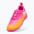 Kinder Fußballschuhe PUMA Future 9 Play IT Jr poison pink/puma white/sun stream/bright aqua/puma black 5