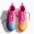 Kinder Fußballschuhe PUMA Future 9 Play TT poison pink/puma white/sun stream/bright aqua/puma black 6