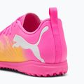 Kinder Fußballschuhe PUMA Future 9 Play TT poison pink/puma white/sun stream/bright aqua/puma black 7