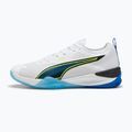 Handballschuhe PUMA Eliminate Nitro 4 Game On Puma White/Glowing Red/Ultra Blue 8