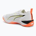 Handballschuhe PUMA Eliminate Nitro 4 Game On Puma White/Glowing Red/Ultra Blue 3