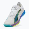 Handballschuhe PUMA Accelerate Nitro SQD 4 Game On puma white/glowing red/ultra blue 10