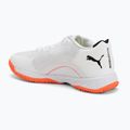 Handballschuhe PUMA Accelerate Turbo 4 Game On puma white/glowing red/ultra blue 3