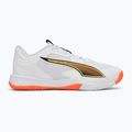 Handballschuhe PUMA Accelerate Pro 4 Game On puma white/glowing red/ultra blue 2