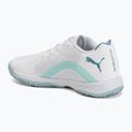 Handballschuhe PUMA Accelerate Pro 4 Game On puma white/baltic sea blue/fresh water 3