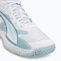 Handballschuhe PUMA Accelerate Pro 4 Game On puma white/baltic sea blue/fresh water 7