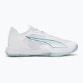 Handballschuhe PUMA Accelerate Pro 4 Game On puma white/baltic sea blue/fresh water 2
