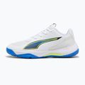 Kinder-Handballschuhe PUMA Accelerate 4 Game On Jr puma white/glowing red/ultra blue 8