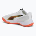 Kinder-Handballschuhe PUMA Accelerate 4 Game On Jr puma white/glowing red/ultra blue 3