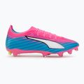 Fußballschuhe PUMA Ultra 6 Match FG/AG poison pink/puma white/sun stream/bright aqua/puma black 2
