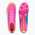 Fußballschuhe PUMA Ultra 6 Match FG/AG poison pink/puma white/sun stream/bright aqua/puma black 5
