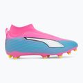 Kinder Fußballschuhe PUMA Ultra 6 Match+ LL FG/AG Jr poison pink/puma white/sun stream/bright aqua/puma black 2