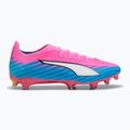 Fußballschuhe PUMA Ultra 6 Pro FG/AG poison pink/puma white/sunstream/bright aqua/puma black 3