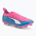Kinder Fußballschuhe PUMA Ultra 6 Pro Jr FG/AG poison pink/puma white/sunstream/bright aqua/puma black