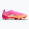 Fußballschuhe PUMA Ultra 6 Ultimate FG poison pink/puma white/sun stream/bright aqua/puma black 2