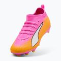 Kinder Fußballschuhe PUMA Ultra 6 Match FG/AG Jr poison pink/puma white/sun stream/bright aqua/puma black 4