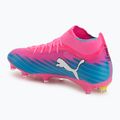 Fußballschuhe PUMA Ultra 6 Match + FG/AG poison pink/puma white/sun stream/bright aqua/puma black 3