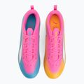 Kinder Fußballschuhe PUMA Ultra 6 Play FG/AG Jr poison pink/puma white/sun stream/bright aqua/puma black 5