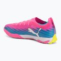 Fußballschuhe PUMA Ultra 6 Match TT poison pink/puma white/sun stream/bright aqua/puma black 3