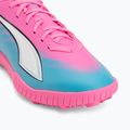 Kinder Fußballschuhe PUMA Ultra 6 Play TT Jr poison pink/puma white/sun stream/bright aqua/puma black 7