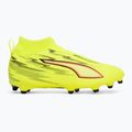 Kinder-Fußballschuhe PUMA Ultra 6 Match+ LL FG/AG Jr yellow alert/puma black/glowing red/lime squeeze 2