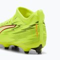 Kinder-Fußballschuhe PUMA Ultra 6 Match FG/AG Jr Yellow Alert/Puma Black/Glowing Red/Lime Squeeze 8