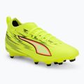 Kinder-Fußballschuhe PUMA Ultra 6 Match FG/AG Jr Yellow Alert/Puma Black/Glowing Red/Lime Squeeze